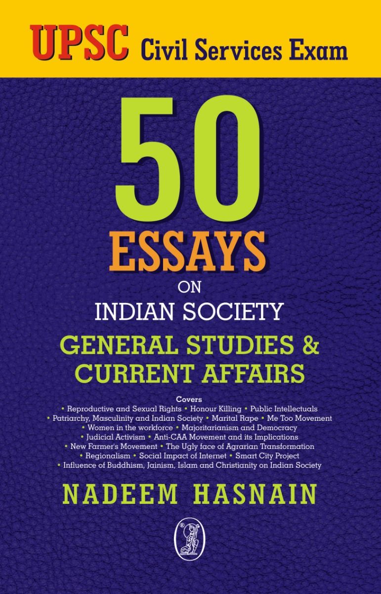 50 Essays on Indian Society General Studies & Current Affairs
